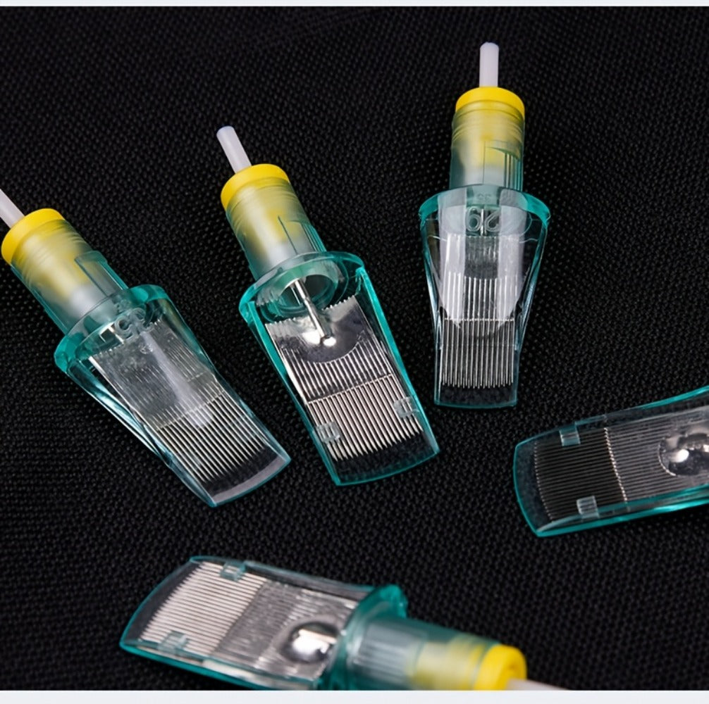 Tattoo Cartridge Needles with Aurora II Label, 10-Pack Curved Magnum Choices from 1229CM to 1249CM — image 20