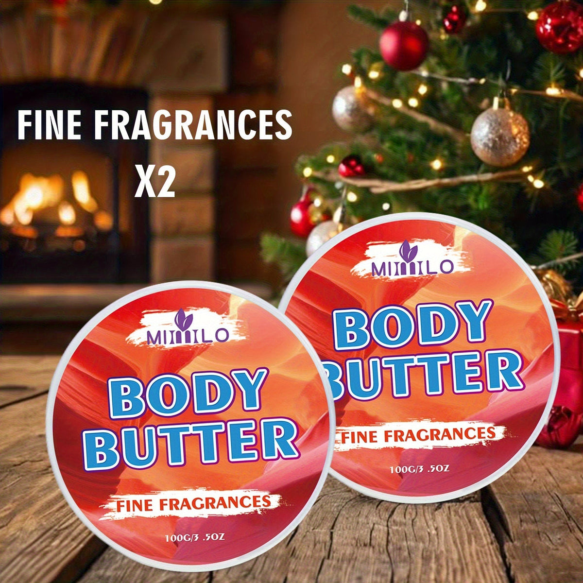 Fruity Body Glaze Set 8 Scents 100g×2 – Pineapple Coconut Strawberry Coffee Peach Doughnut Birthday Cake Non-Greasy All-Day M