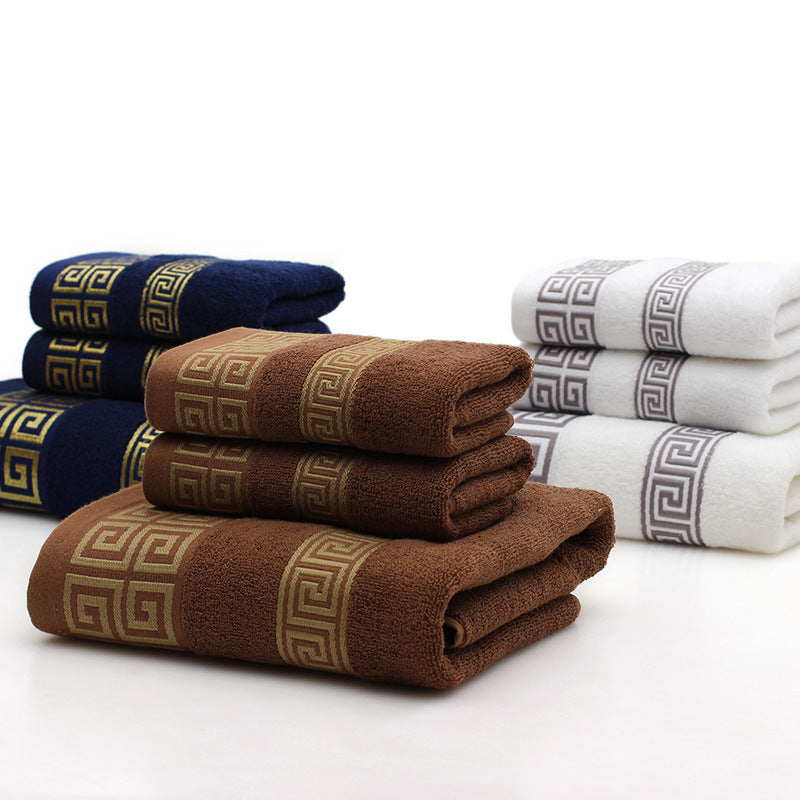 Luxury Towel Gift Box 3 Piece Set - Premium Presentation