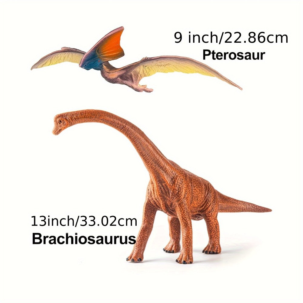 Jumbo Dinosaur Toys Set of 6, Realistic Large Dinosaur Figures for Kids, Dino World Playset for Boys & Girls Ages 3+ — image 