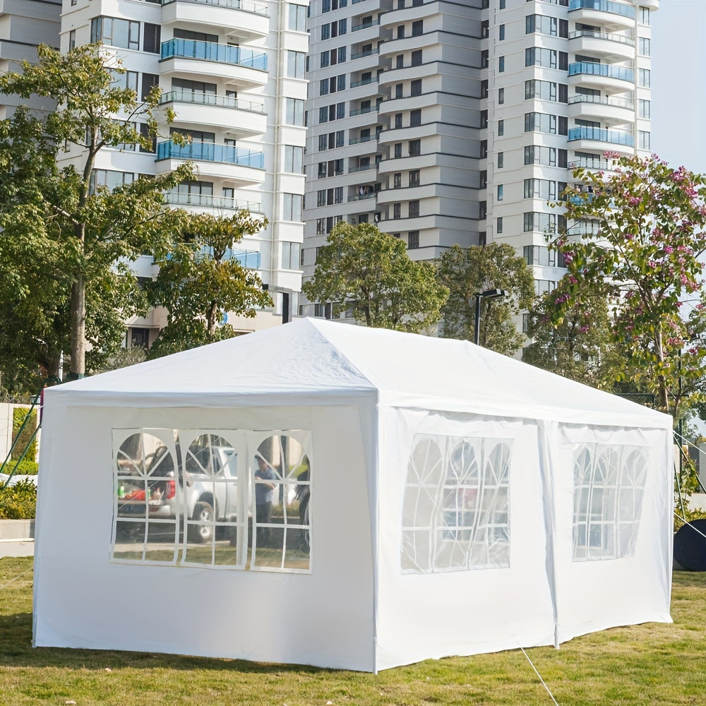 Party Tent White Waterproof 4 Sidewalls | Wedding Backyard Event Patio — image 4