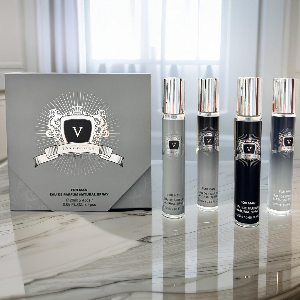 Four-Piece Mini Fragrance Spray Set with 20 ml Checkout Label, Slim Bottles and Boxed Presentation — image 8