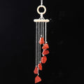 Natural crystal raw stone wind chime paper box set handmade DIY weaving home decoration car interior pendant - V.I.P Digital Presence