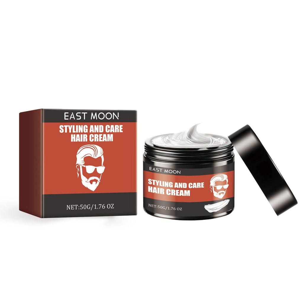 Styling And Care Hair Cream, Strong Hair Styling Moisturizing Shine Long-Lasting Styling Natural Volumizing Cream - V.I.P Digital Presence