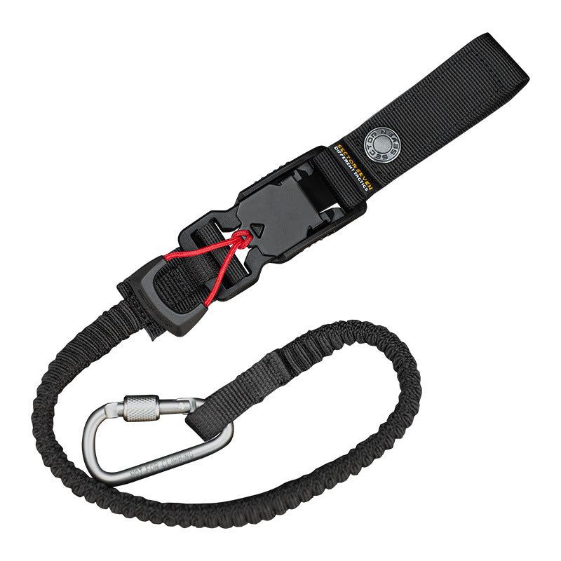 Func. tool rope, equip. tools, phone anti-loss hooks, bag & pant dec. ropes