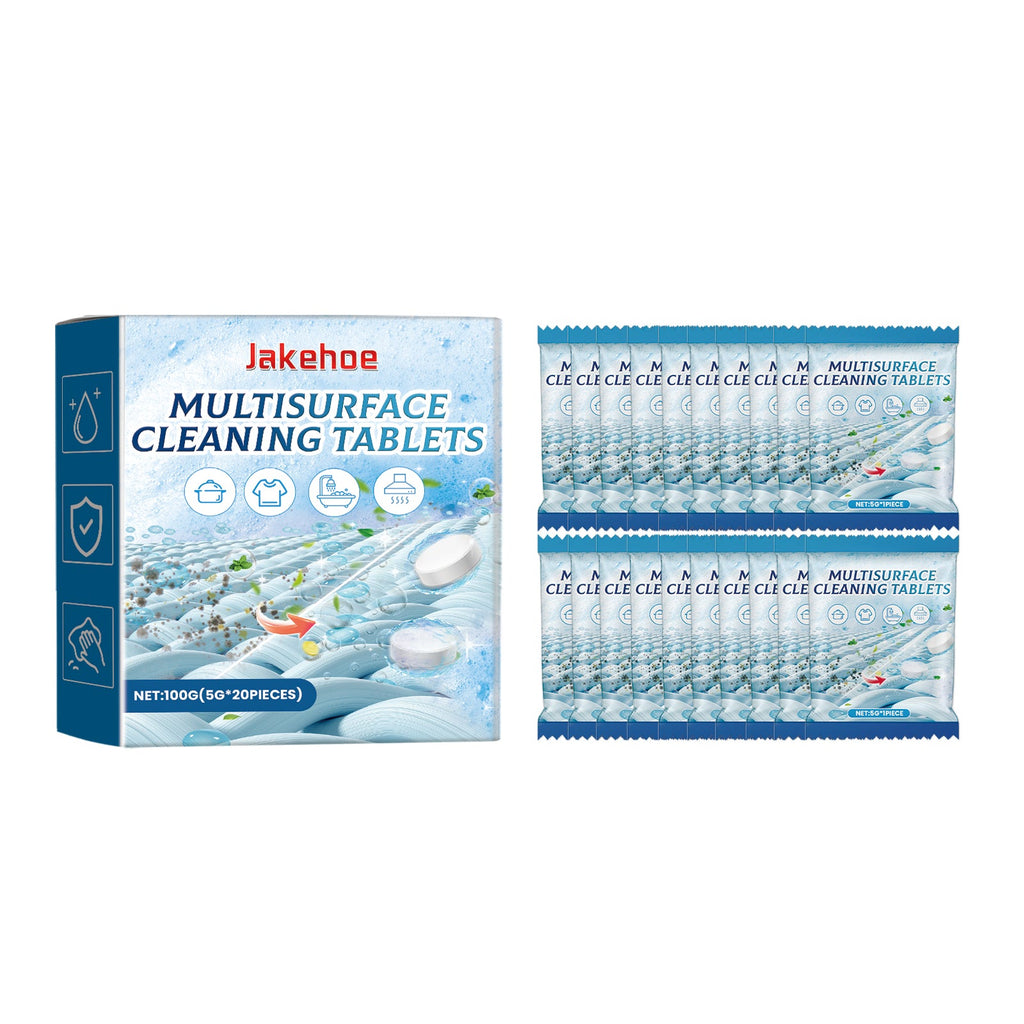 Multisurface Cleaning Tablets, Toilet Deodorant Wash Sink Toilet Stain Cleaning Effervescent Tablet - V.I.P Digital Presence