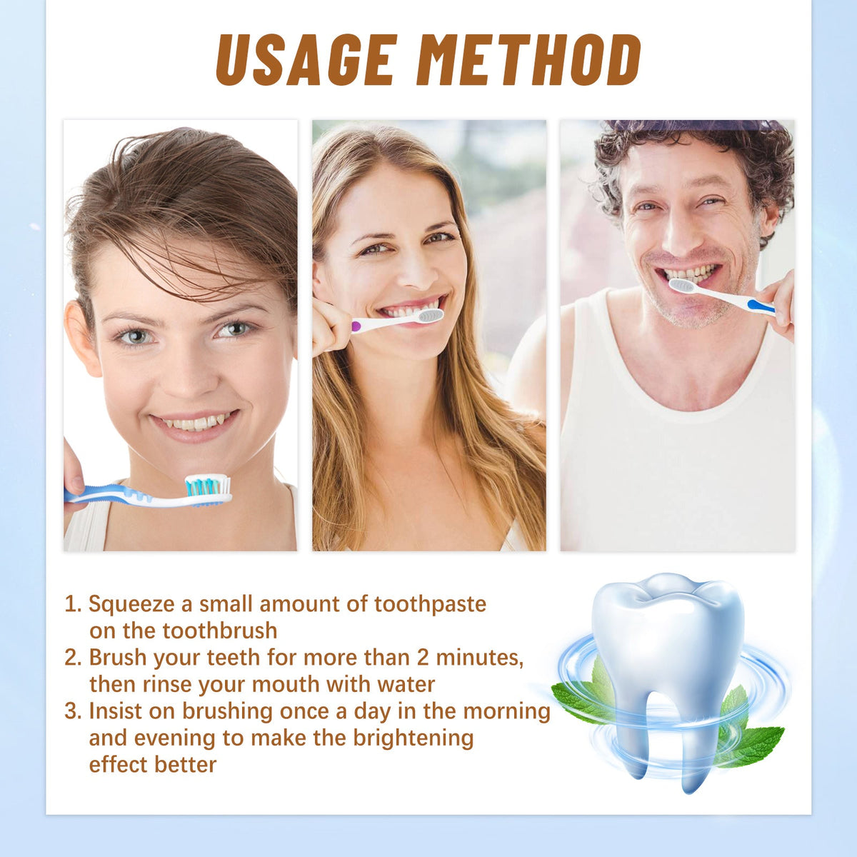 Stain Removal Toothpaste Cleans Teeth Odor Fresh And Beautiful Teeth Reduce Stains Everyday Care For Teeth
