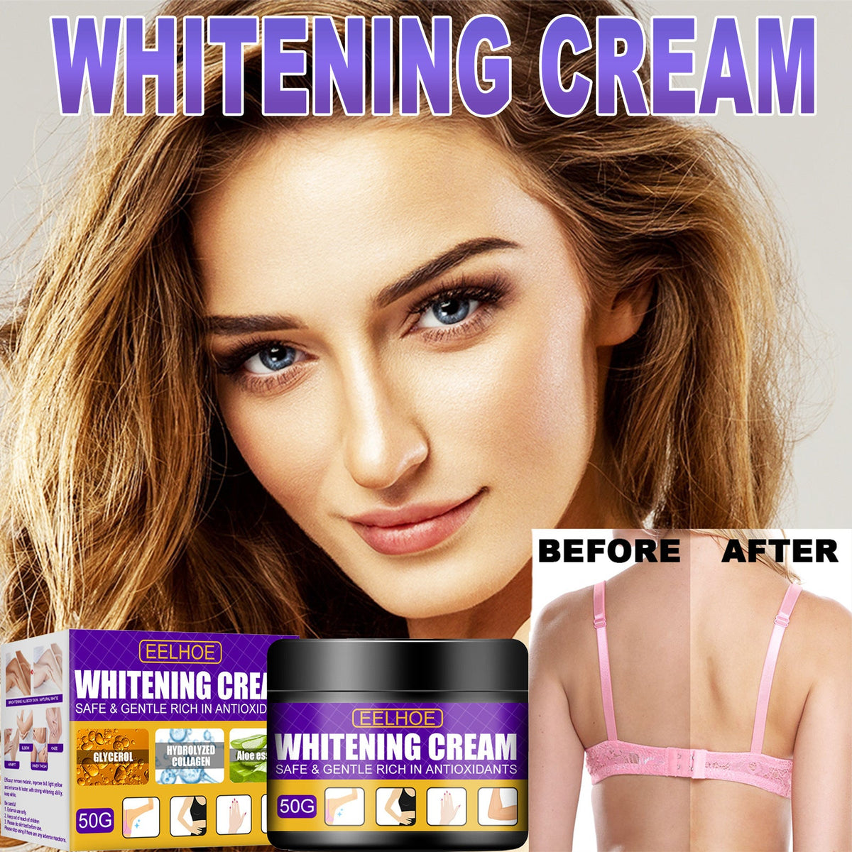 Beauty Cream, Whitening And Brightening Skin Moisturizes Skin Care Cream - V.I.P Digital Presence