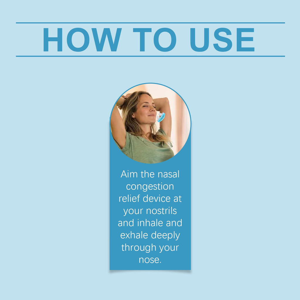 Nose Care Device Relieves Stuffy, Runny Nose Discomfort And Cleans The Nose Gently