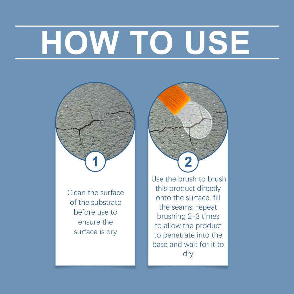 Waterproof adhesive Transparent waterproof adhesive External wall roof roof tile leak repair waterproof glue