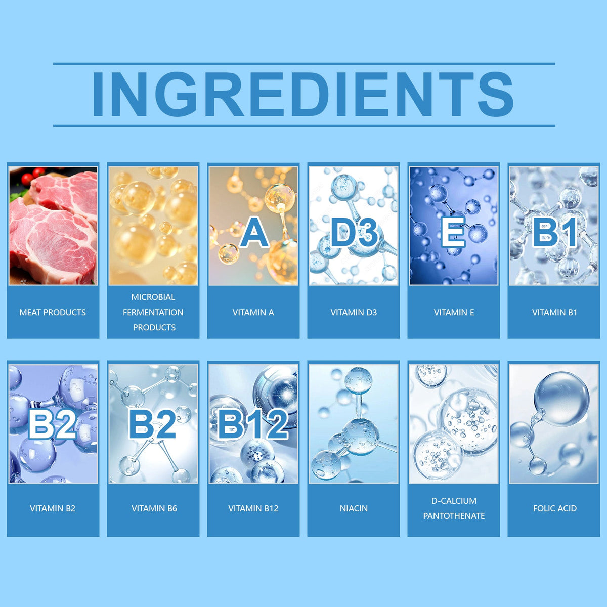 Multivitamin Tablets For Dogs, Cats, Dogs And Pets Absorb Nutritional Health Supplements