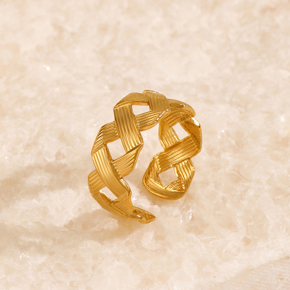 Personalized Trendy Ins Style Adjustable Ring for Women