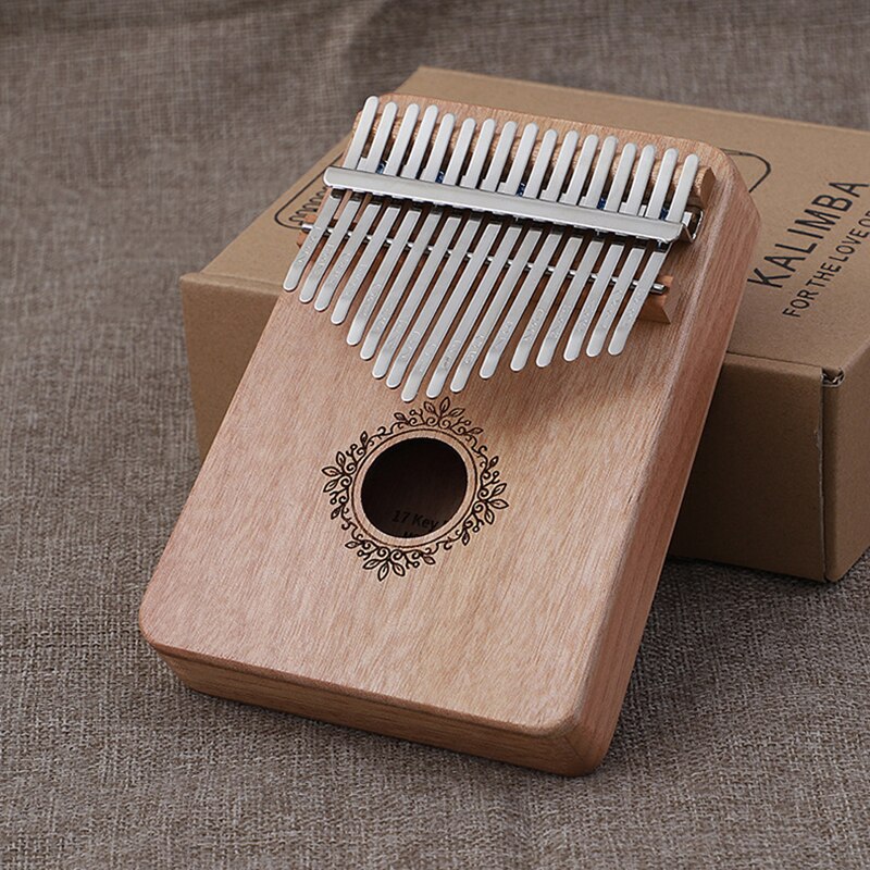 17 Keys Kalimba Thumb Piano High Quality Wood Mahogany Body Musical Instruments With Learning Book Tuning Hammer Kalimba Piano - V.I.P Digital Presence