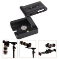 Z Flex Tilt Tripod Head Aluminum Alloy Folding Z Tilt Head Quick Release Plate Stand Mount Spirit Level - V.I.P Digital Presence