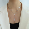 Titanium Steel Letter Necklace - V.I.P Digital Presence