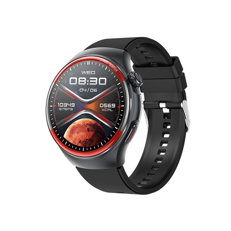 New T82 Bluetooth call 1.4AMOLDE HD non-invasive blood sugar monitoring NFC body temperature SOS heart rate - V.I.P Digital Presence