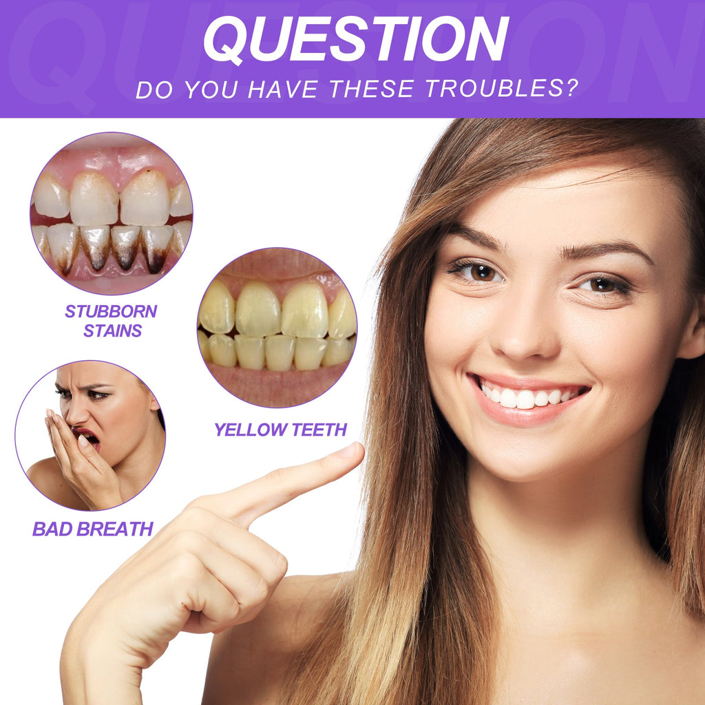 Teeth Whitening Serum, Cleans Teeth And Tartar, Freshens Breath, Protects Gums And Brightening Teeth Essence