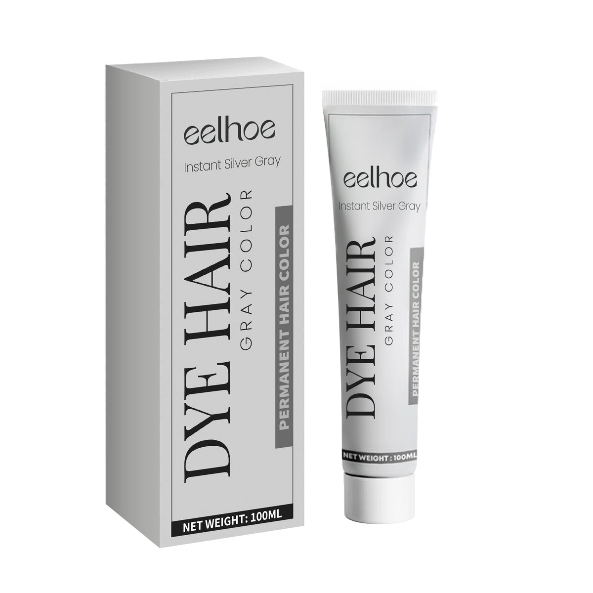 Gray Hair Balm Natural Hair Color Long Lasting, No Damage To Hair Easy To Color Easy To Clean Damp Hair Conditioner