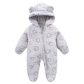 Baby cartoon hooded jumpsuit baby crawling suit - V.I.P Digital Presence