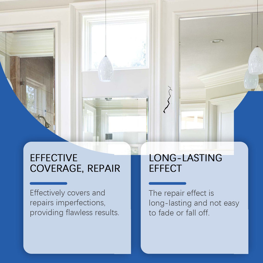 White Retouching Paint For Home Wall Damage Scratches Retreading Cover Multifunctional Waterproof Retouching Paint