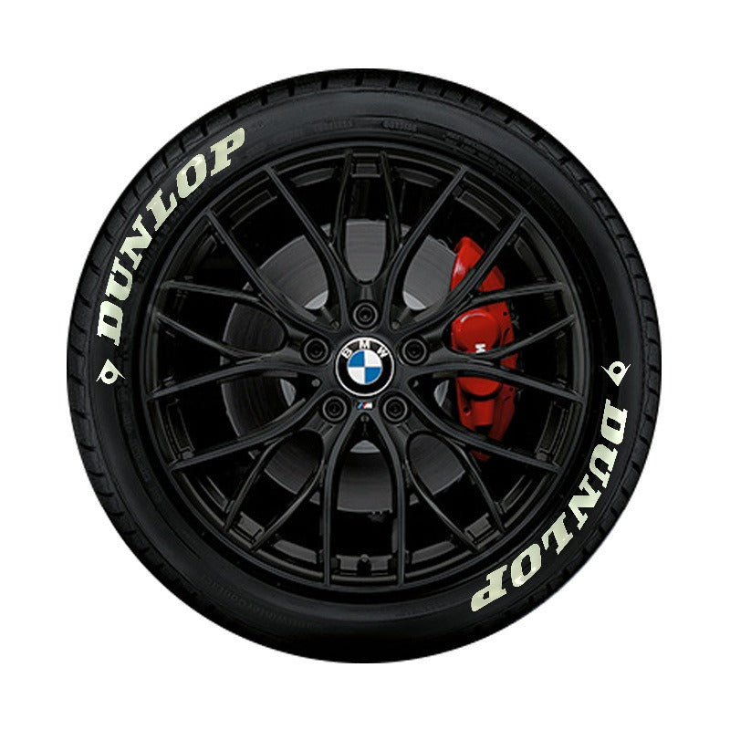 【 Font Set 】 Car Tire Stickers Tire Letter Stickers English Letter 3D Stereoscopic Stickers - V.I.P Digital Presence