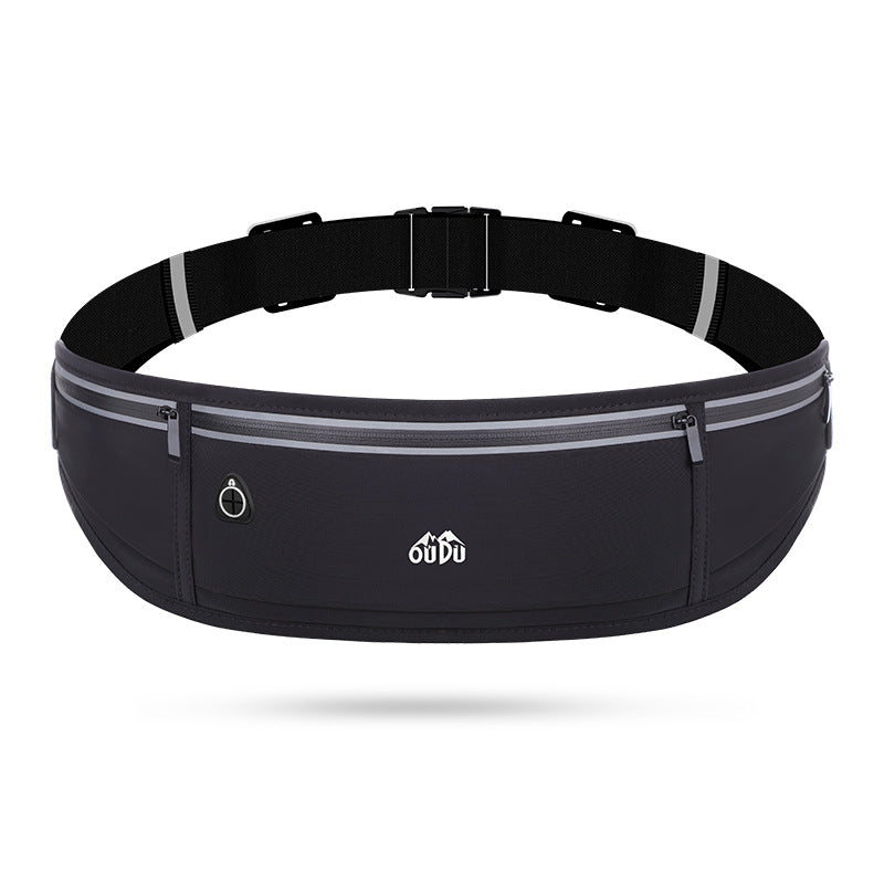 "Outdoor Sports Waist Pack, Large Capacity Waterproof Mobile Phone Pouch, Unisex Running Fitness Elastic Waist Bag" - V.I.P Digital Presence