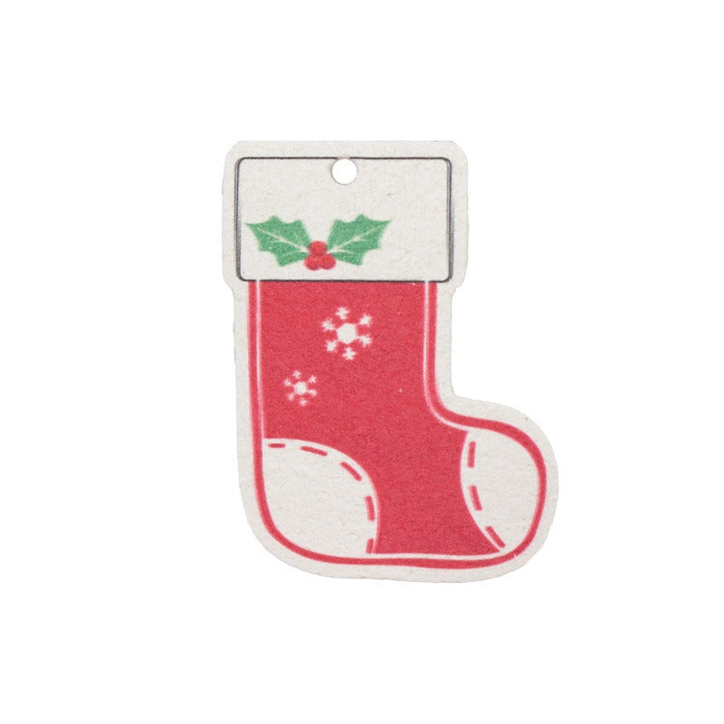 Christmas supplies, printed wood pulp, dishwashing cotton, kitchen cleaning, absorbent, non greasy, compressed wood pulp cotton, - V.I.P Digital Presence