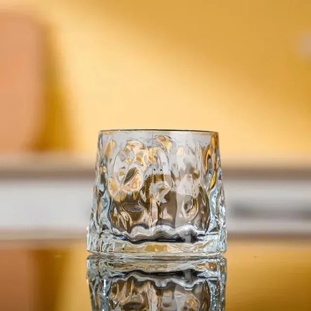Mountain View Glass Cup Fuji Mountain Tibetan Mountain Cup  Japanese Whiskey Wine Cup Household High Beauty Water Bottle - V.I.P Digital Presence