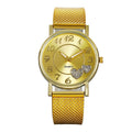 The Latest Top Watch Fashion Women Mesh Belt Watch Wild Lady Creative Gift relojes para mujer Drop Shopping - V.I.P Digital Presence