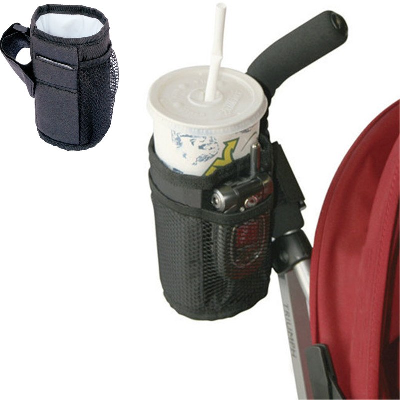 Baby Stroller Cup Holder Special Drink Parent Mug Waterproof Design Cup Bag Strollers Bicycle Universal Bottle Bags For Baby
