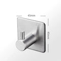 SUS304 Black Robe Hook Wall Hook Towel Hook for Bathroom Stainless Steel Coat Hook Rustproof Hook Hanger for Kitchen Hardware - V.I.P Digital Presence