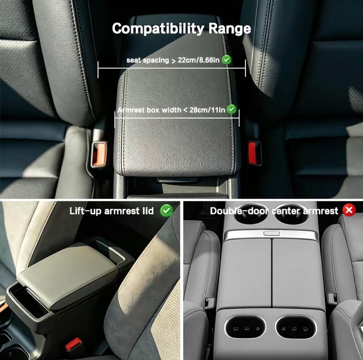 ComfortRest Car Armrest Cushion