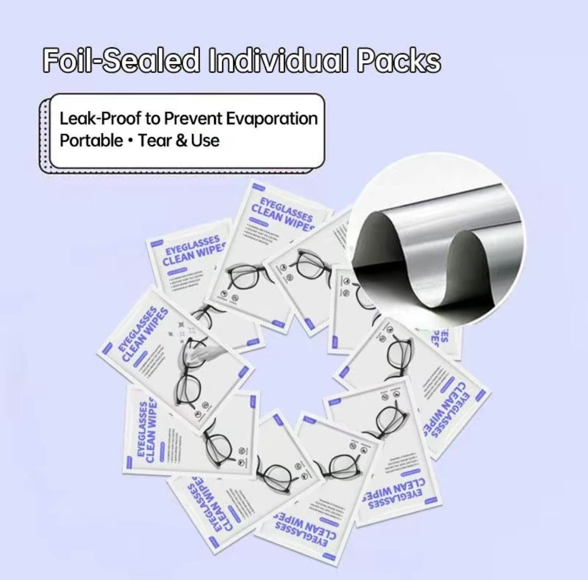 LensClean Wipes