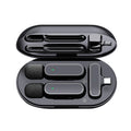 K61 wireless microphone lavalier with charging chamber video capture Tiktok live broadcast noise reduction mini microphone - V.I.P Digital Presence