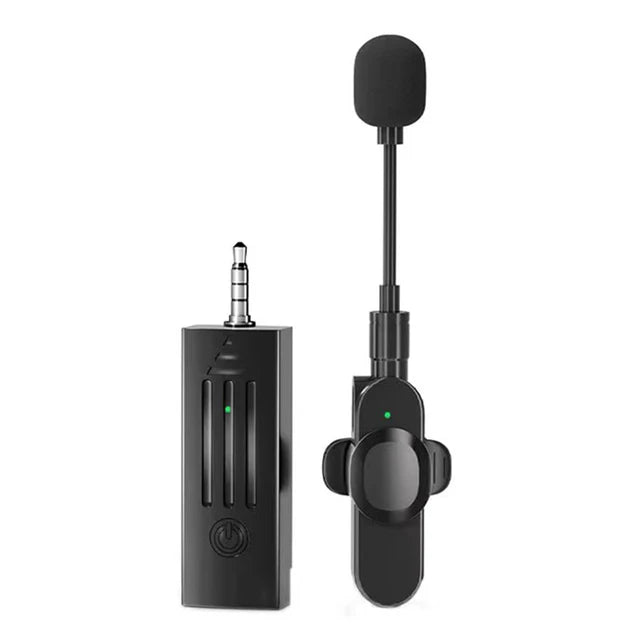 K35D Wireless Microphone 3.5mm Collar style Teacher Classroom Bee Amplifier Extended Video Receiver - V.I.P Digital Presence