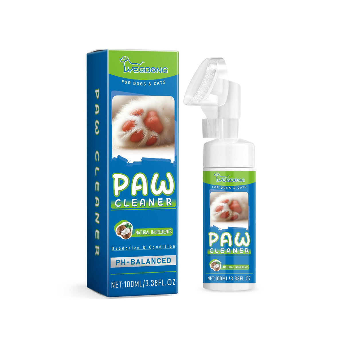 Pet Foot Cleaner Dog And Cat Wash Paws Foot Cleaner Foot Care Foam