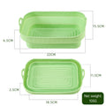 Silica Gel Air Frying Pan Baking Pan Household Food Grade High Temperature Resistant Silica Gel Steaming Pan Pan Pad Baking Cake - V.I.P Digital Presence