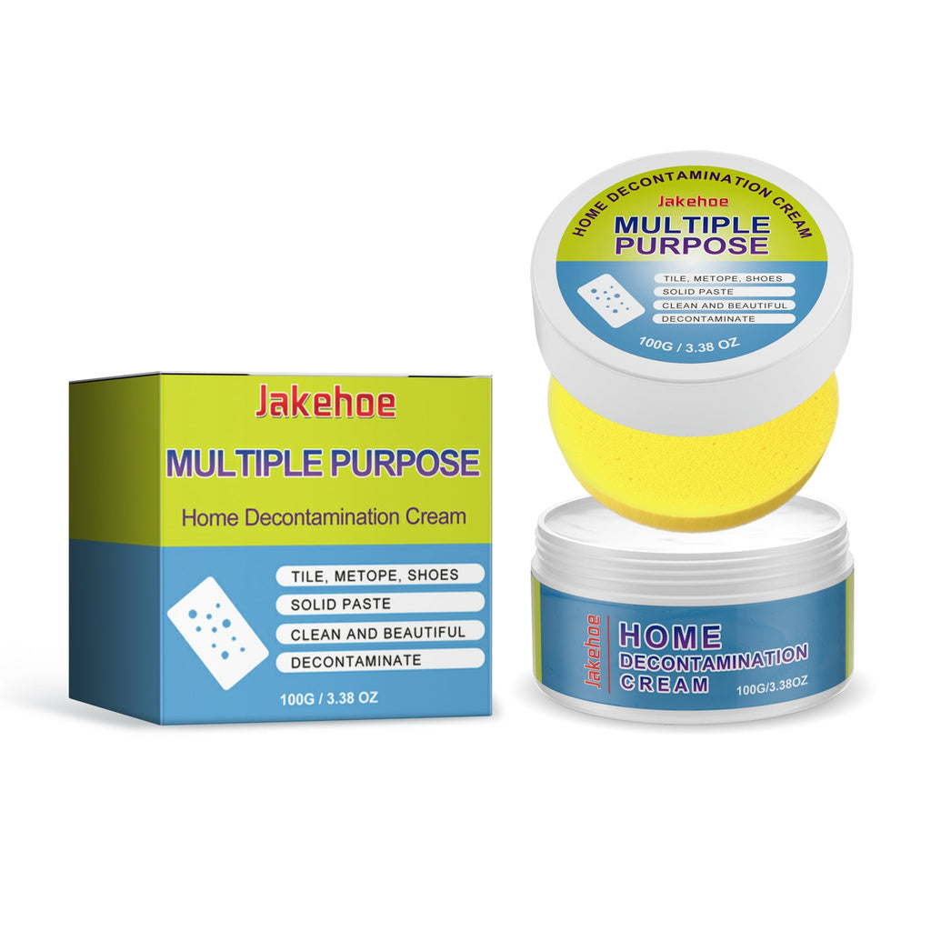 Multiple Purpose Home Decontamination Cream, Kitchen Stove Hood Heavy Oil Stain Scale Cleaning Cream