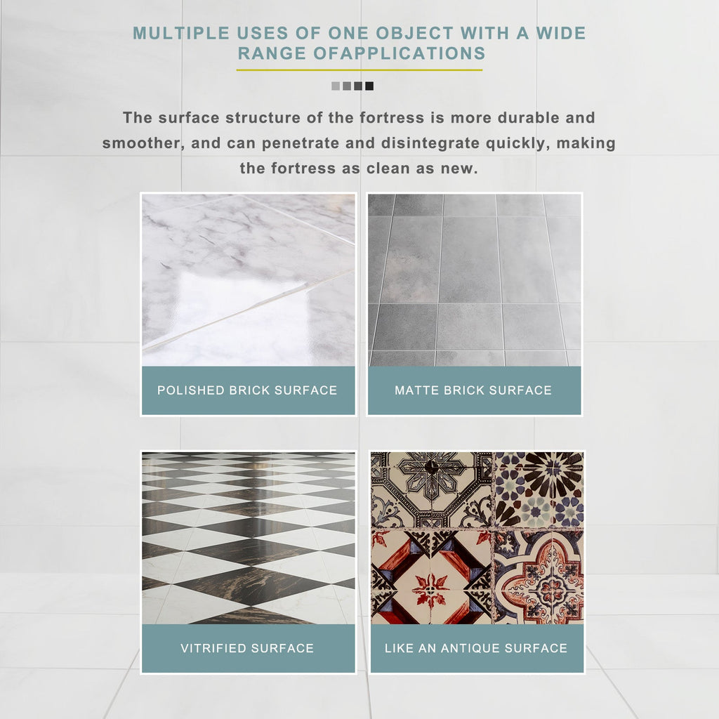 Stone Crystal Plating, Bathroom Floor Tile Clean Refresh Stone Polished Decontamination Clean