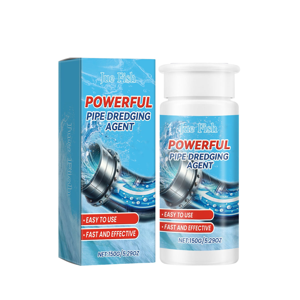 Pipe Dredge Agent Sink Drain Kitchen Toilet Pipe Quick Dredge Clean Decontaminate - V.I.P Digital Presence