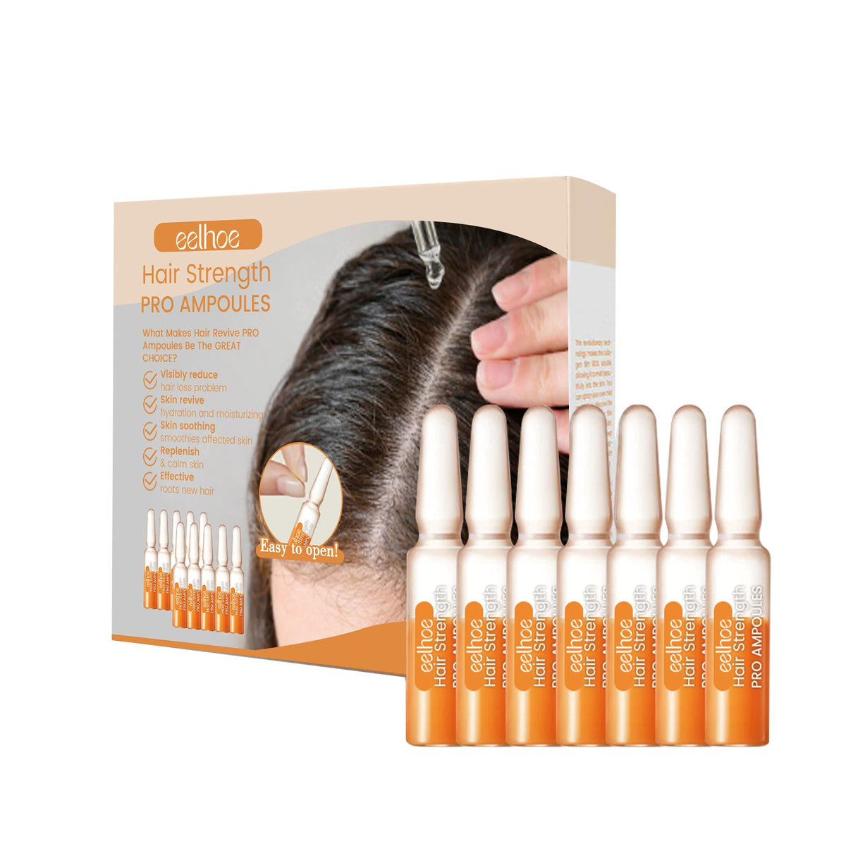 Mypa Ampoule, Strengthen And Repair Hair, Prevent Hair Loss, Strengthen Hair Root And Thicken Hair And Scalp Massage Solution - V.I.P Digital Presence