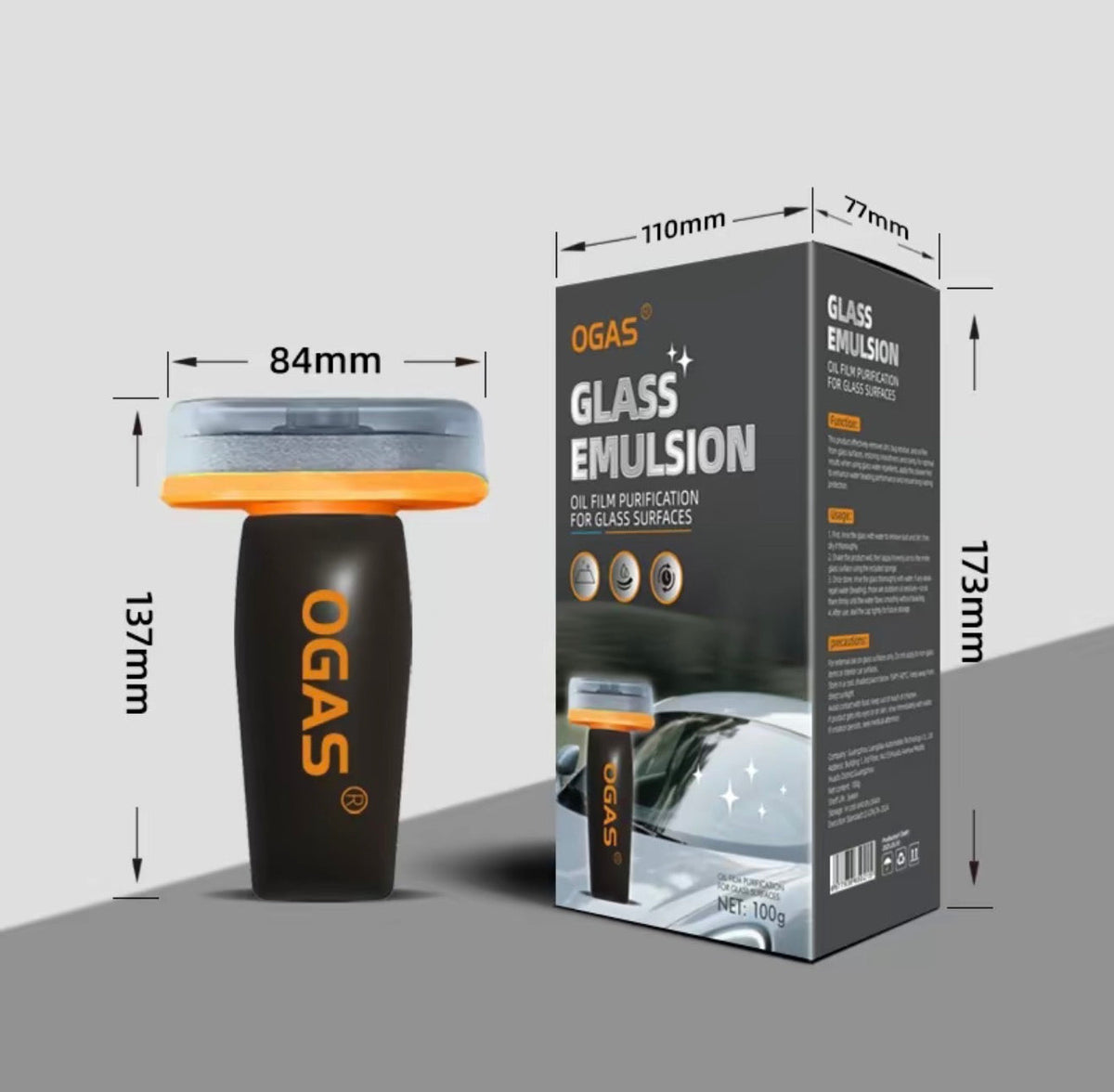 AutoView Oil Film Remover