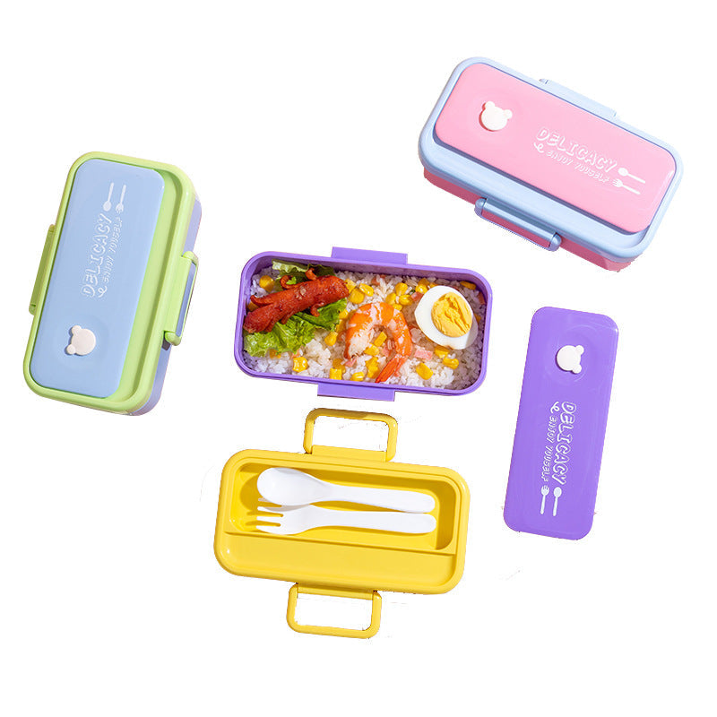 Cartoon cute fashion microwaveable lunch box portable lunch box