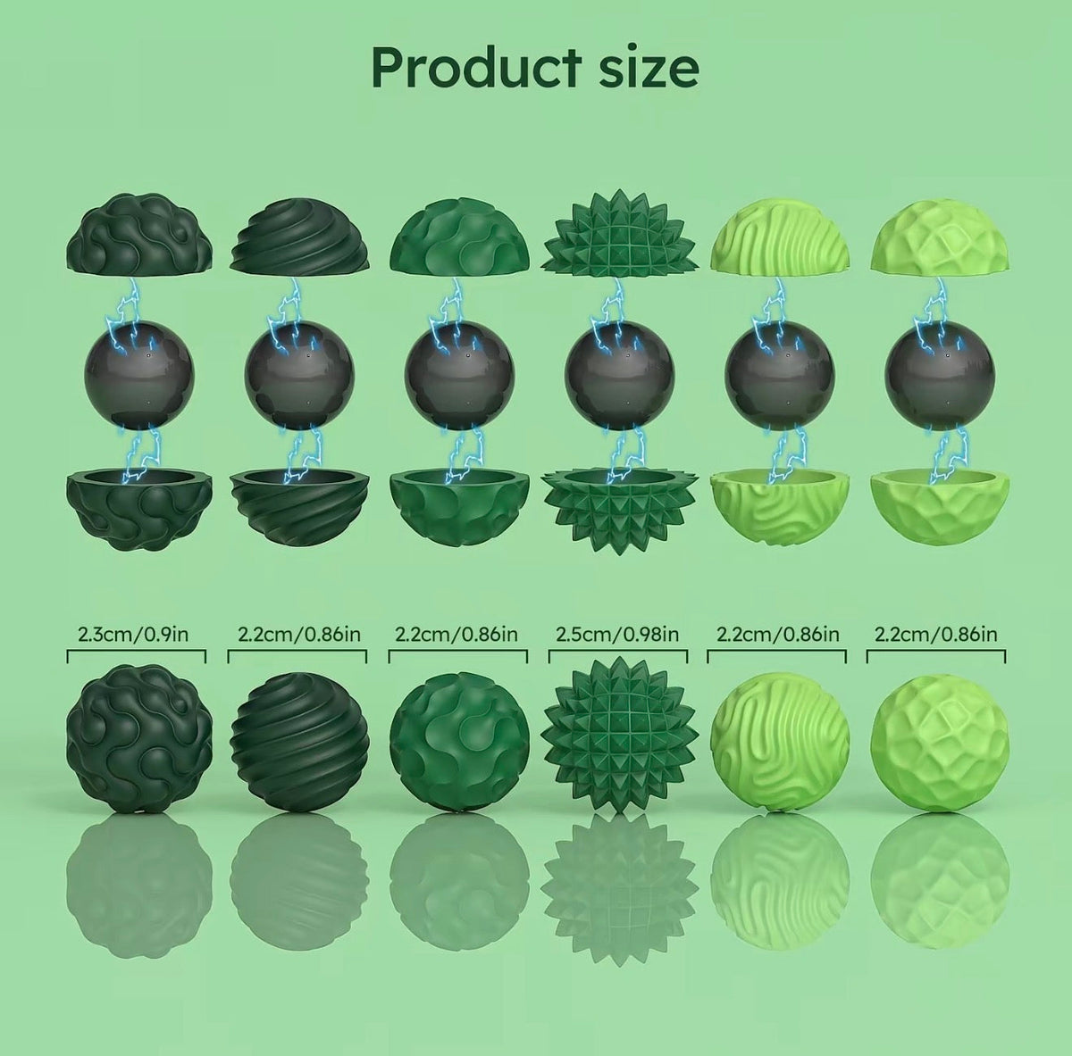 SqueezeBall Fidget Set