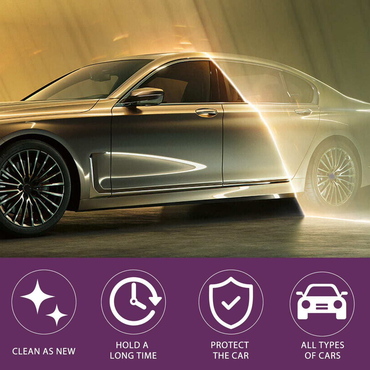 Coating Paste 3 In 1, Car Cleaning Decontamination Scratches Repair Multi-Purpose Car Paint Reconditioning Coating Artifact