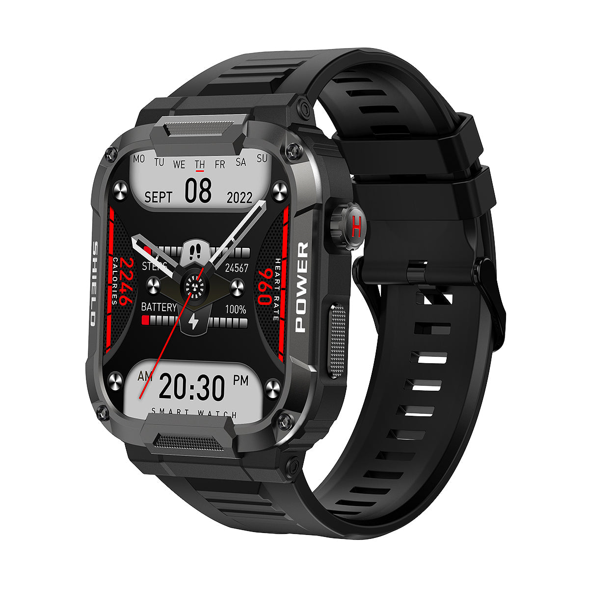 Smart bracelet MK66 Bluetooth call IP69 health monitoring super long endurance sleep monitoring sports watch - V.I.P Digital Presence
