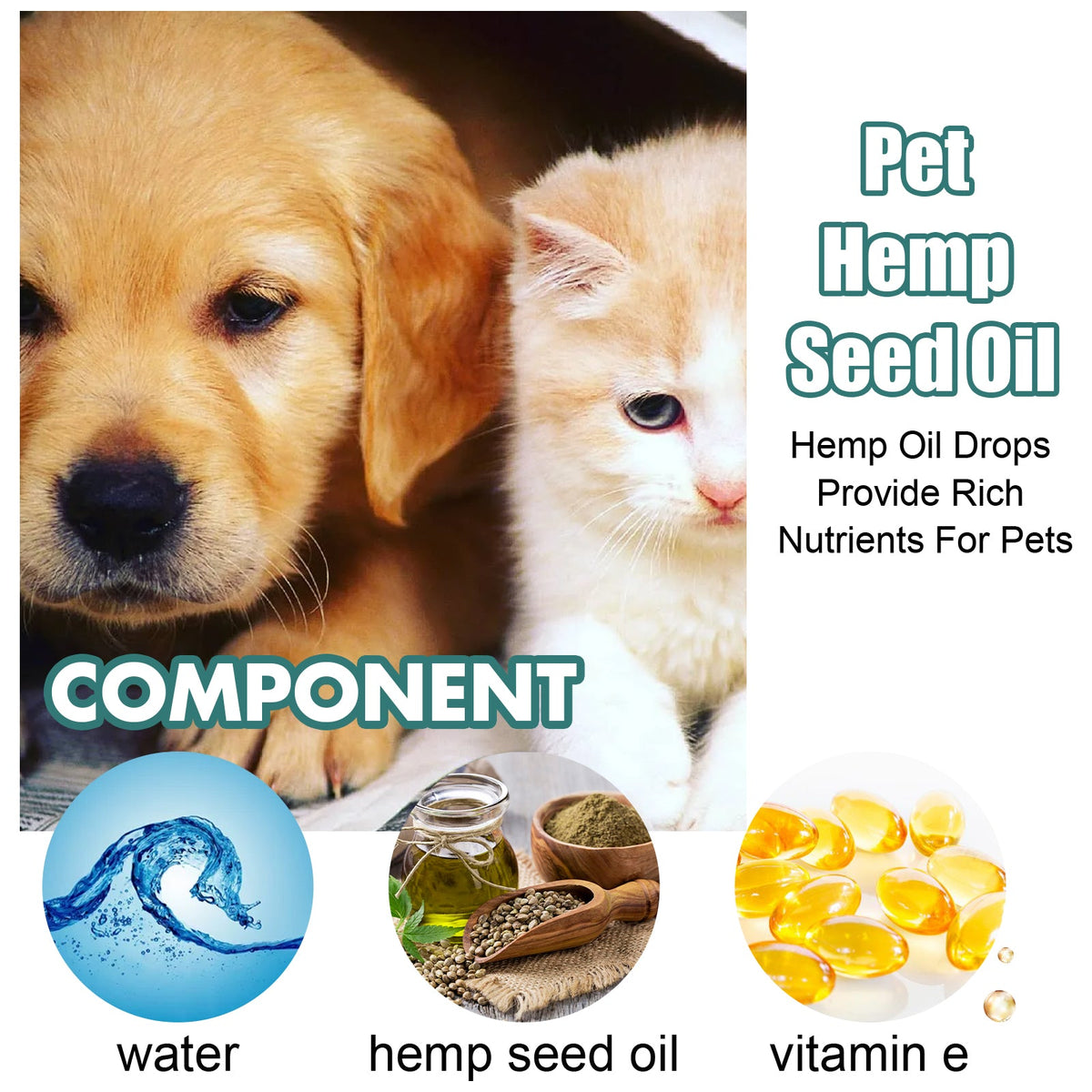Pet Care Oil Pet Cat And Dog Body Care Topical Moisturizing Massage Repair Essential Oil