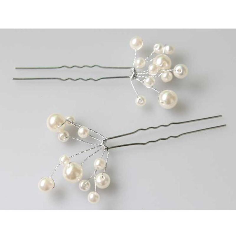 6 Pieces Wedding Bridal Hair Jewelry