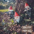 Funny Army Gnome Garden Statue, Resin Desk Ornament, Outdoor Garden Dwarf Decor (3pcs, 2025 New) - V.I.P Digital Presence