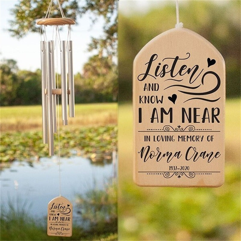 Family Pet Cat and Dog Commemorative Wind Chime Decorative Pendant Text DIY - V.I.P Digital Presence